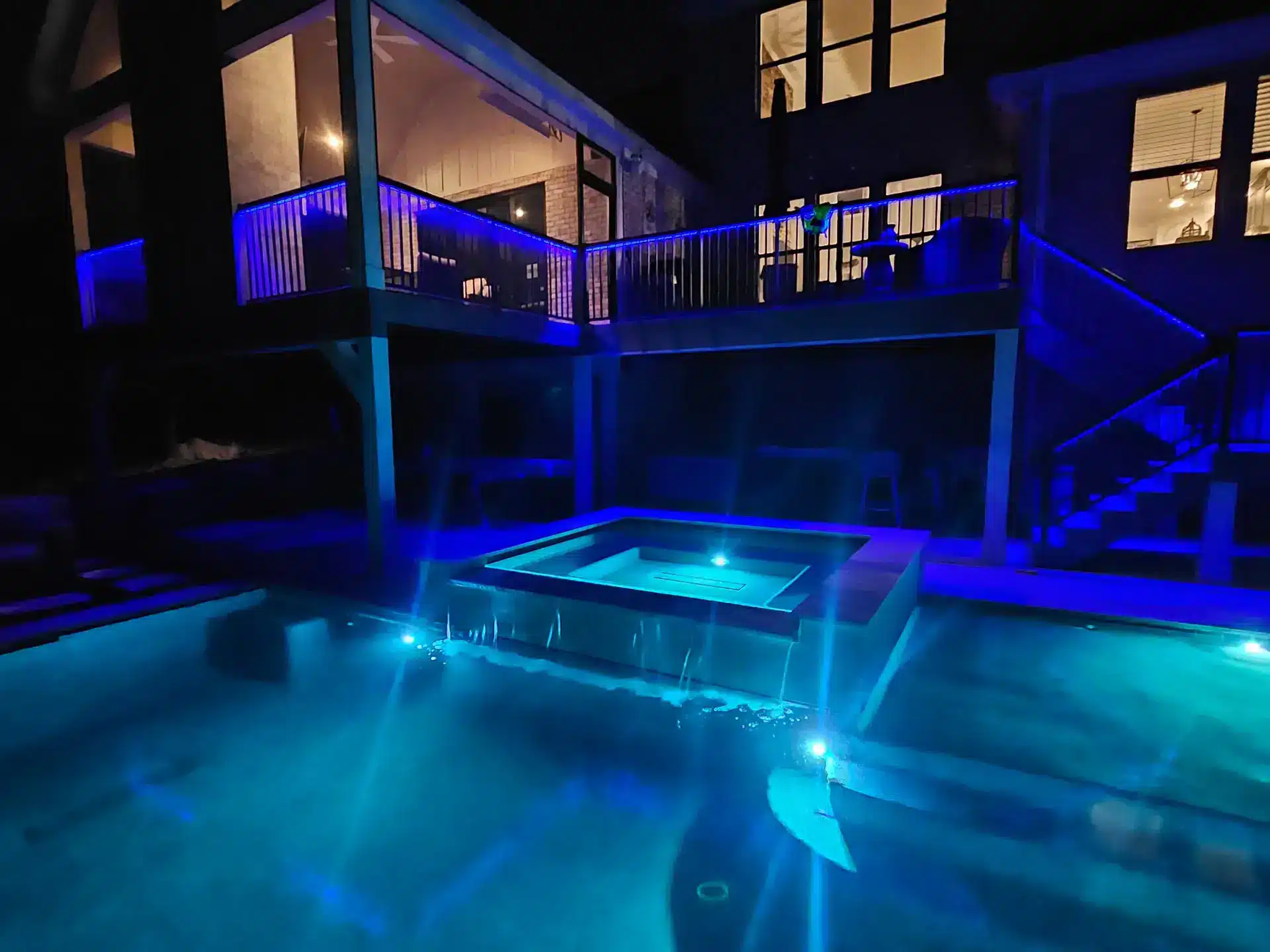 Multi-Level Composite Deck