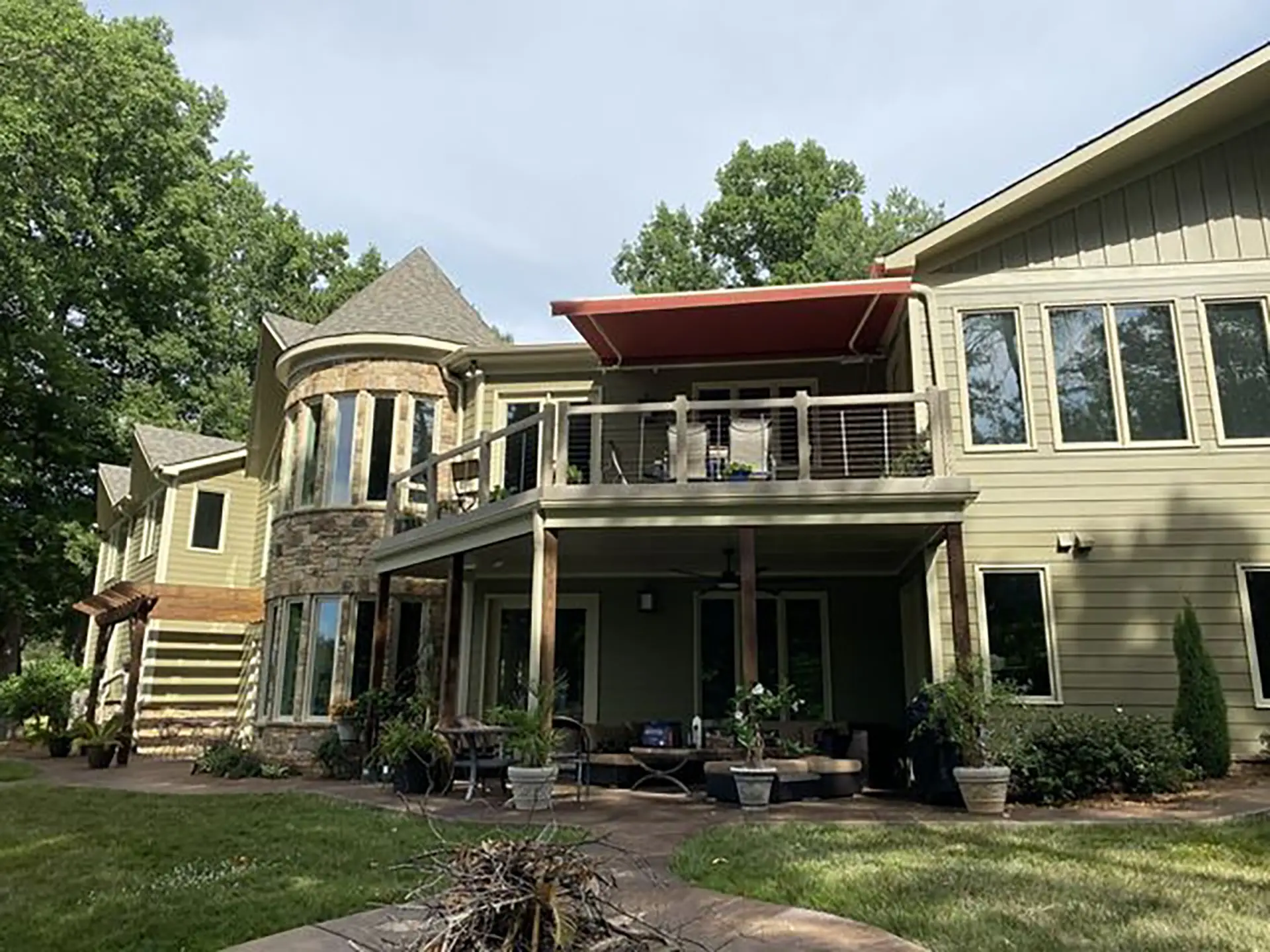 Multi-level deck design in Charlotte, NC