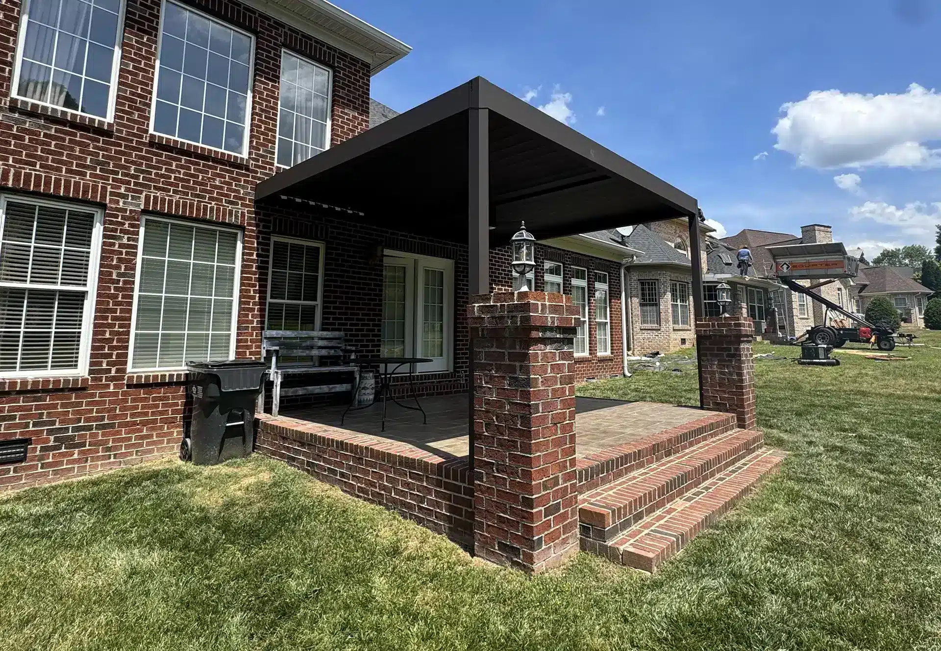 Louvered Pergola & Patio
