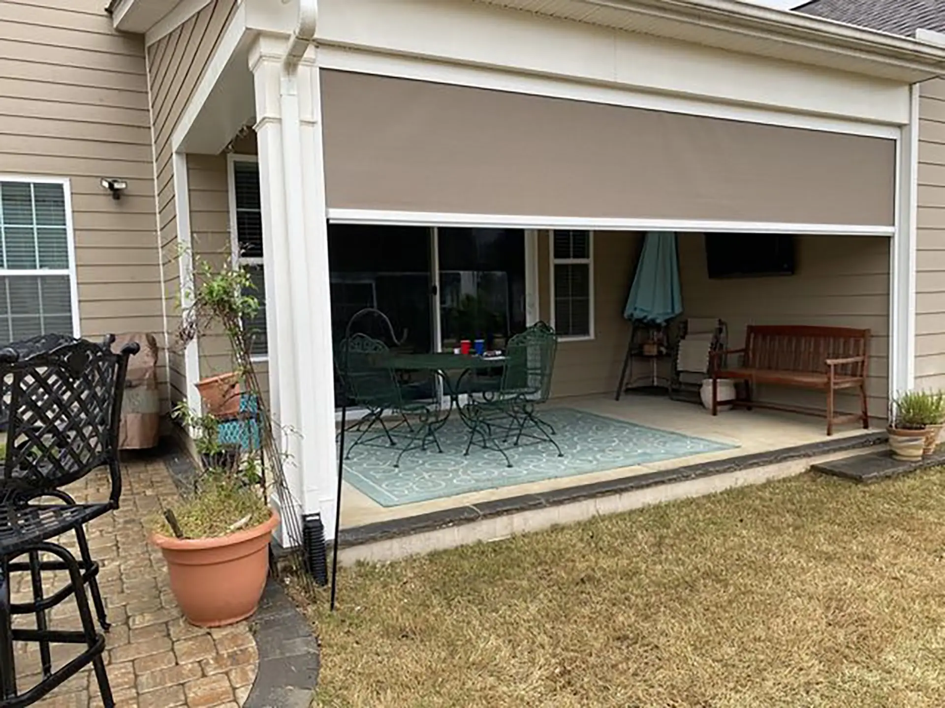 Screen room installation in Charlotte, NC